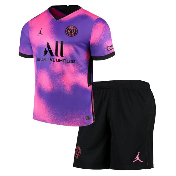 Camiseta Paris Saint Germain 4ª Niño 2020 2021 Purpura